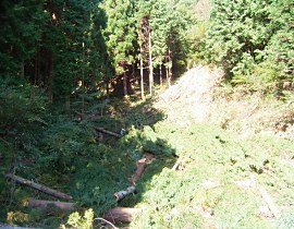 砂防ダム工事01