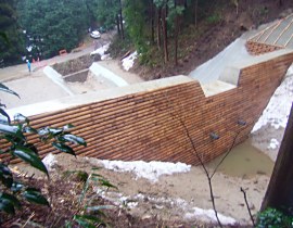 砂防ダム工事02