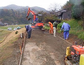 農道整備工事01