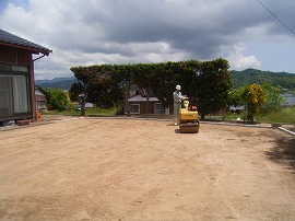 防草シート工事03