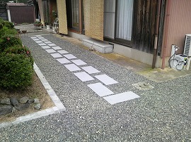 防草シート工事06