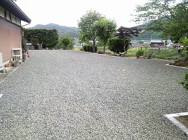 防草シート工事07